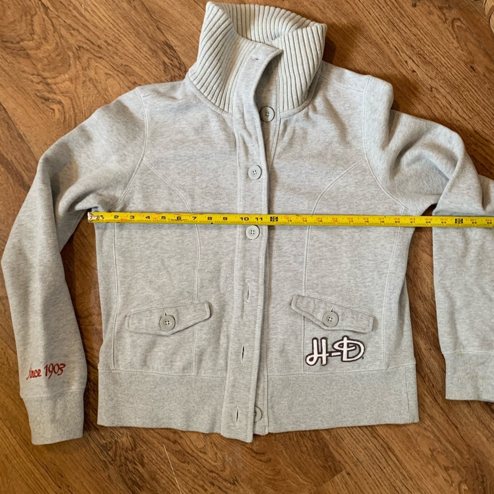 Harley Xl Button Turtleneck Jacket - image 7